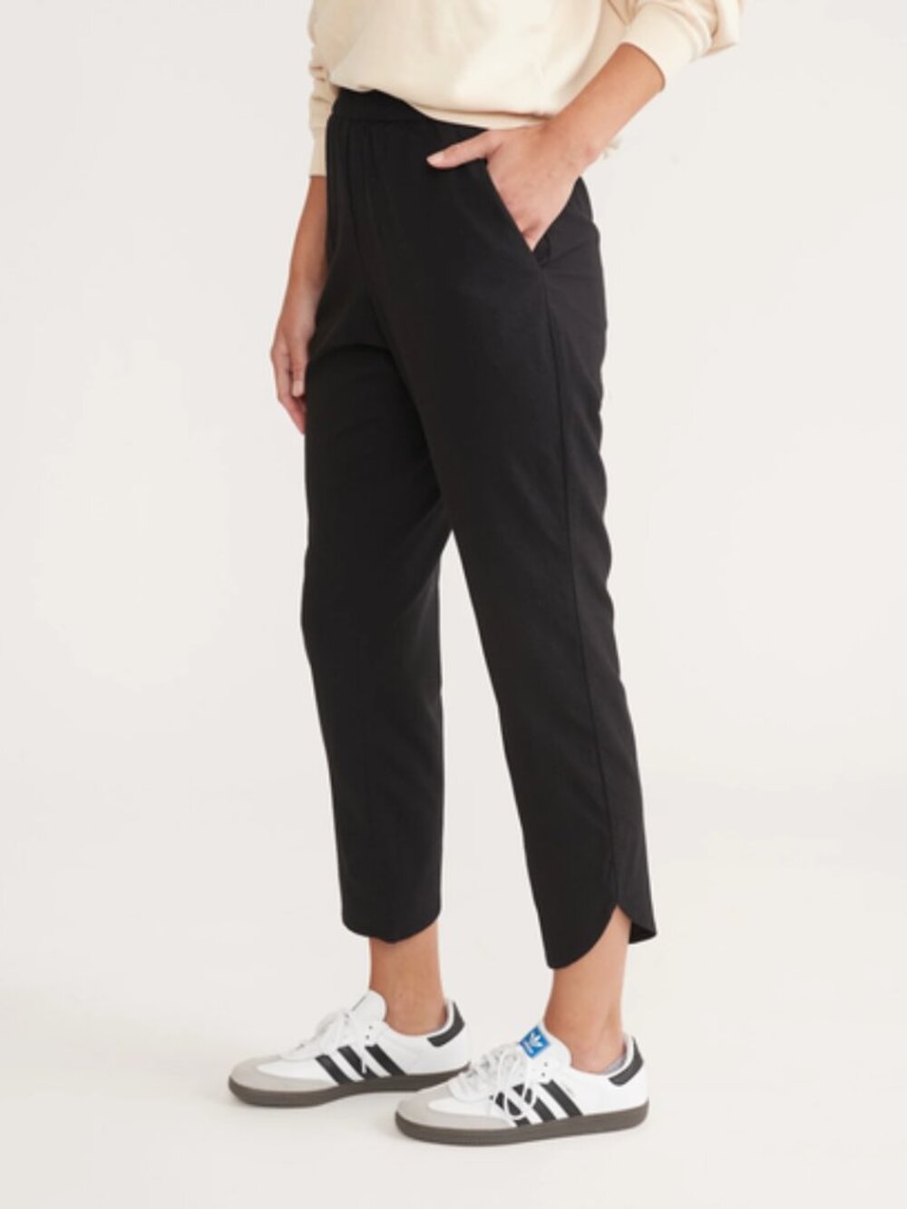 Marine Layer Allison Pant Black - Size Small